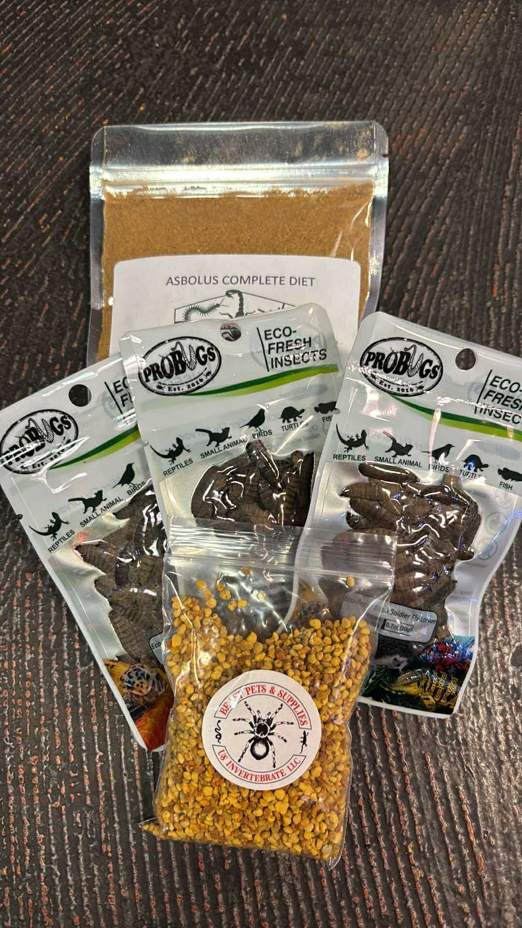 Trio of Desert Beetle Food Pack