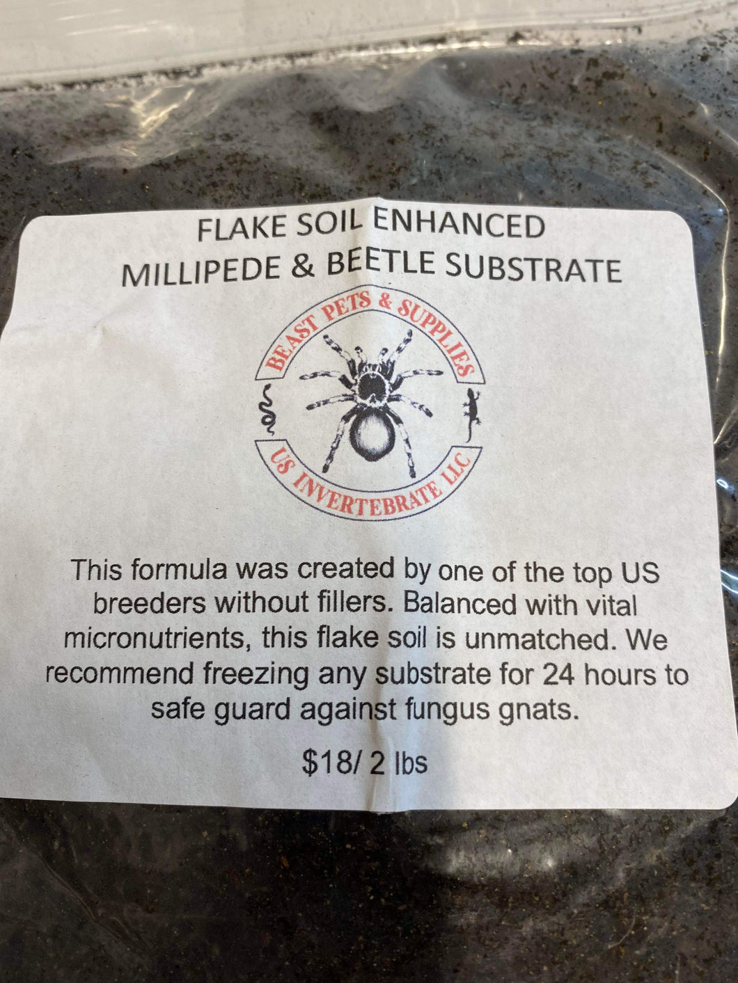 Flake Soil Enhanced Millipede & Beetle Substrate